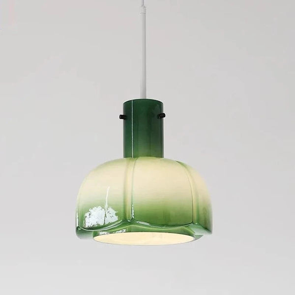 Suspension en verre nordique : Bourgeon de fleur médiévale nordique, simplicité café table bar table | Marco Lucetti