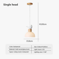 Suspension en verre nordique minimaliste - Élégance épurée