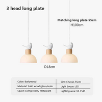Suspension en verre nordique minimaliste - Élégance épurée