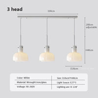 Suspension en verre nordique - Motif de bourgeon floral | Marco Lucetti H / Sans ampoule