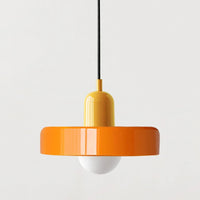 Suspension en verre nordique sucrée | Marco Lucetti Orange Orange-25cm / Pas d&#39;ampoule