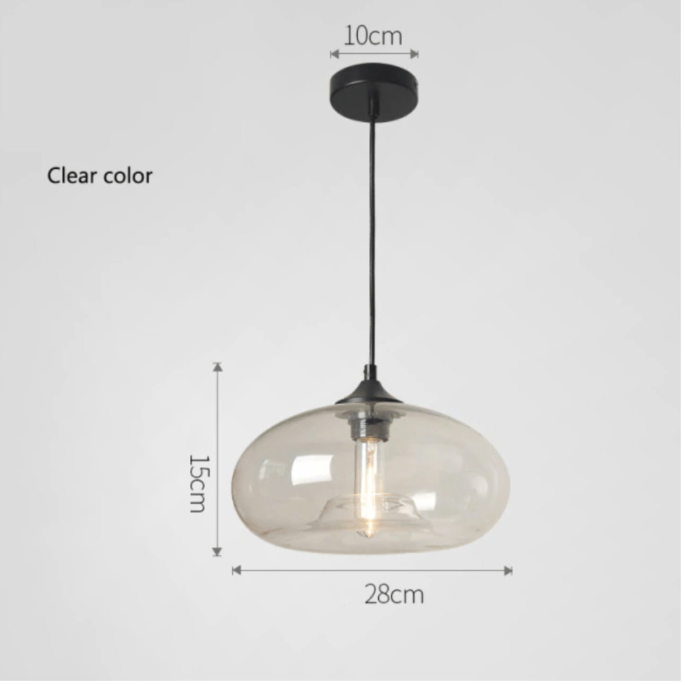 Suspension en verre ovale Ball Design | Marco Lucetti