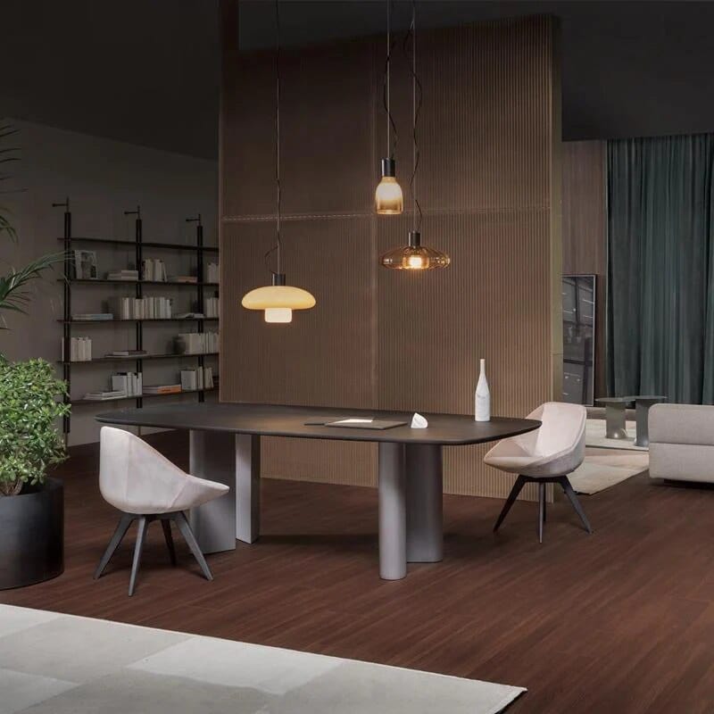 Suspension en verre pour ambiance minimaliste | Marco Lucetti