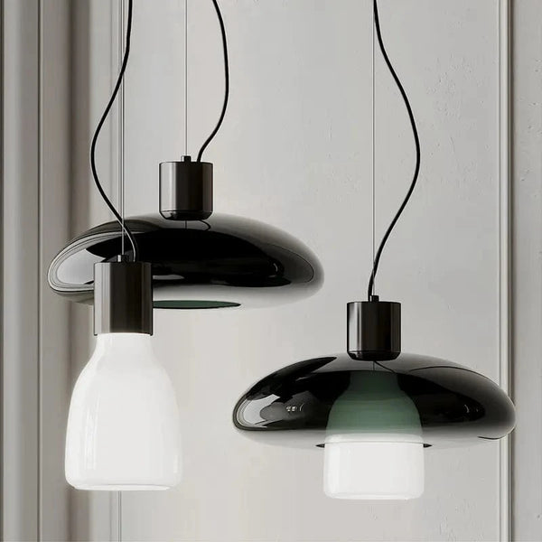 Suspension en verre pour ambiance minimaliste | Marco Lucetti