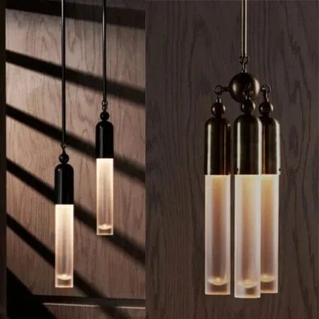 Suspension en verre style américain minimaliste | Marco Lucetti