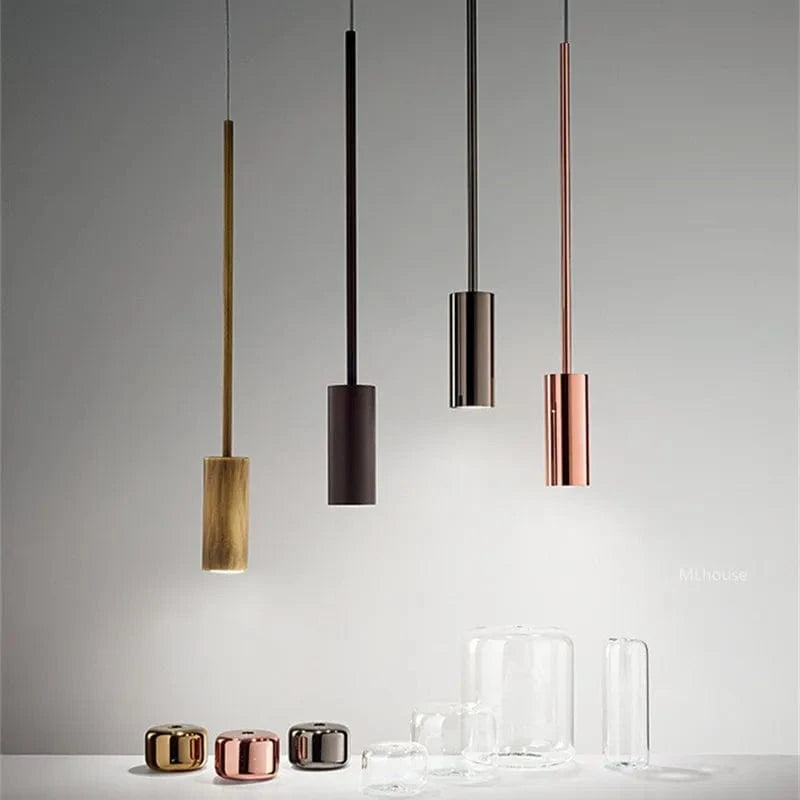 Suspension en verre transparent au design contemporain | Marco Lucetti