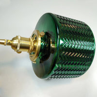 Suspension en verre vert japonais design | Marco Lucetti