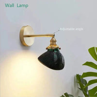 Suspension en verre vert japonais design | Marco Lucetti