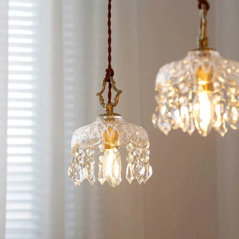 Suspension en verre vintage "La Parisienne" | Marco Lucetti