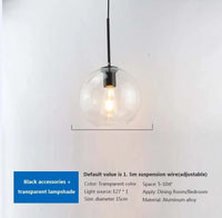 Suspension en verre vintage | Marco Lucetti A1 / 10CM / Blanc froid