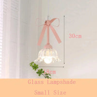 Suspension Enfant Princesse Rose | Marco Lucetti Verre Petite Taille / 3 Température de couleur