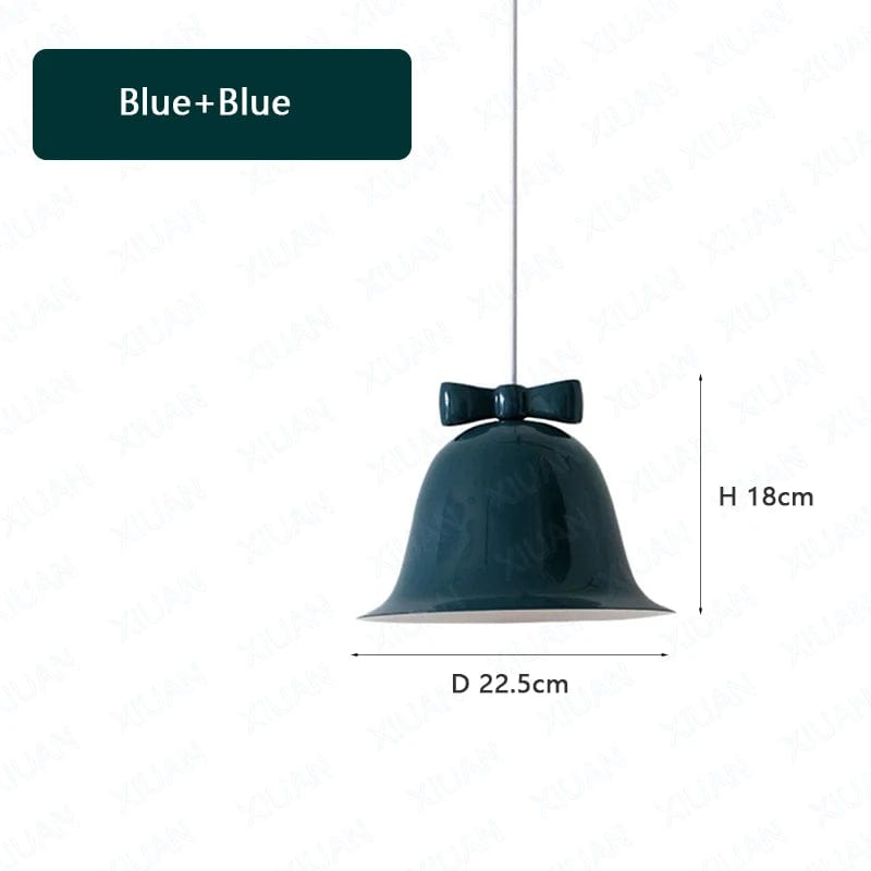 Suspension Enfants : Lampe Suspendue Nœud Papillon Colorée pour Salon ou Table de Bar | Marco Lucetti