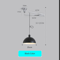 Suspension extensibles nordiques LED - Édition Limitée | Marco Lucetti Couleur noire / Lumière chaude
