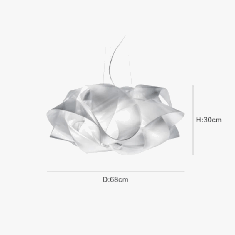 Suspension Fabula Blanche : Un Design Italien Épuré | Marco Lucetti