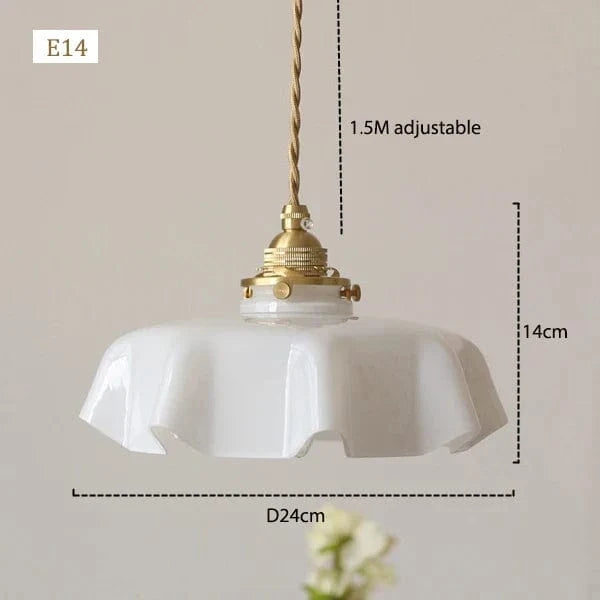 Suspension Fleur Artisanale en Verre Coloré | Marco Lucetti A