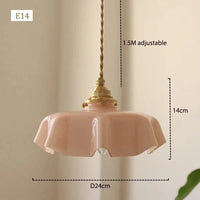 Suspension Fleur Artisanale en Verre Coloré | Marco Lucetti D