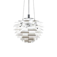 Suspension Fleur Colorée design | Marco Lucetti Blanc / 38cm