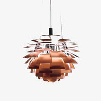 Suspension Fleur Colorée design | Marco Lucetti Cuivré / 38cm