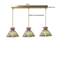 Suspension fleur en verre cuivre nordique moderne LED - iwhd style européen | Marco Lucetti Verre 13 / 4W (MAX100W)