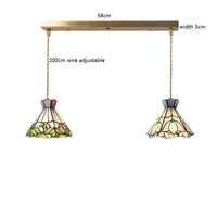 Suspension fleur en verre cuivre nordique moderne LED - iwhd style européen | Marco Lucetti Verre 15 / 4W (MAX100W)