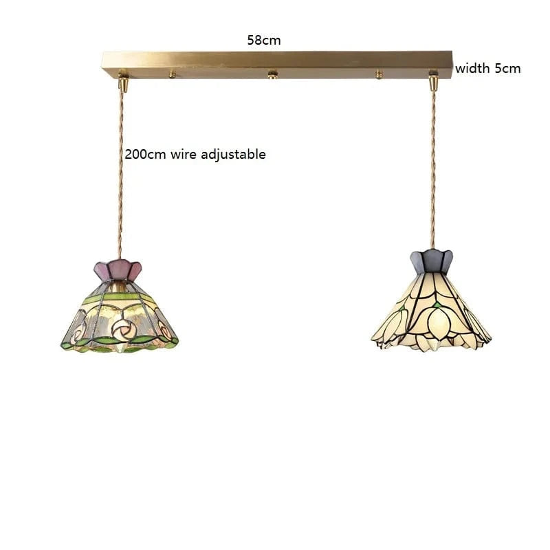 Suspension fleur en verre cuivre nordique moderne LED - iwhd style européen | Marco Lucetti Verre 19 / 4W (MAX100W)