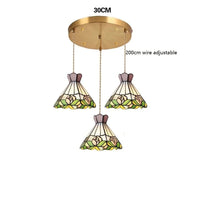 Suspension fleur en verre cuivre nordique moderne LED - iwhd style européen | Marco Lucetti Verre 8 / 4W (MAX100W)