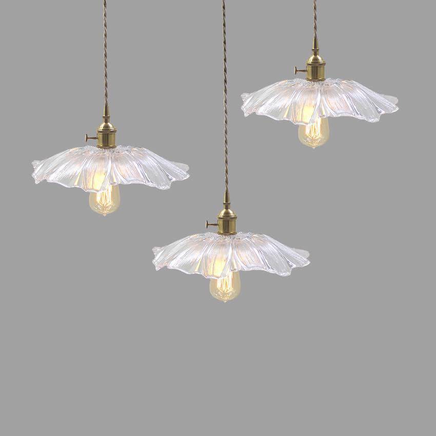 Suspension fleur japonaise en verre | Marco Lucetti