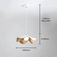 Suspension Fleur Nordique - Design Minimaliste | Marco Lucetti Blanc / Blanc froid