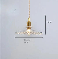 Suspension florale colorée en verre - Style contemporain | Marco Lucetti C clair / Pas d'ampoule