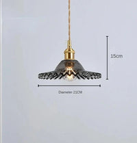 Suspension florale colorée en verre - Style contemporain | Marco Lucetti C gris / Pas d'ampoule