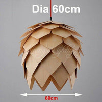 Suspension florale design (diverses couleurs) | Marco Lucetti 60cm - Natural