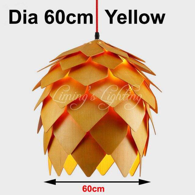 Suspension florale design (diverses couleurs) | Marco Lucetti 60cm - Orange