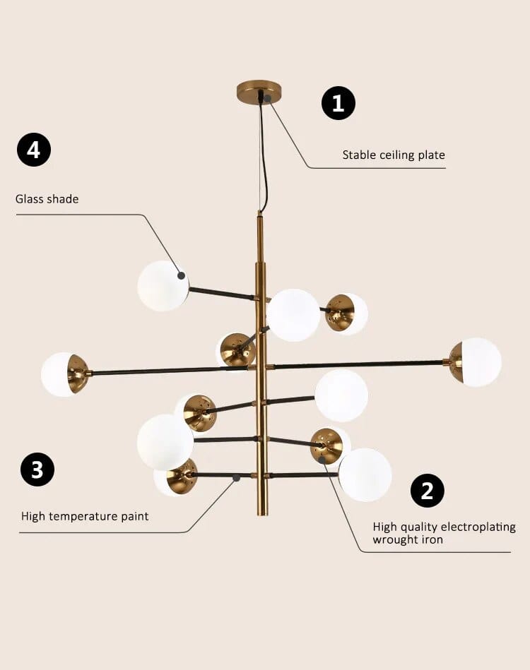 Suspension florale en verre | Marco Lucetti