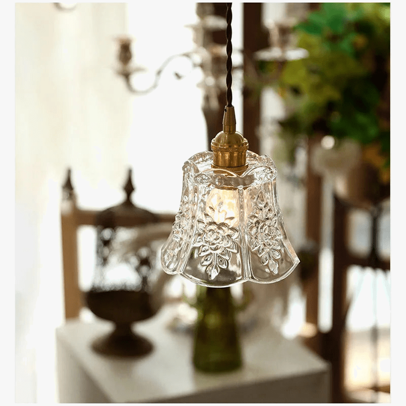 Suspension Florale en Verre Moderne | Marco Lucetti