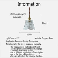 Suspension Florale en Verre Moderne | Marco Lucetti