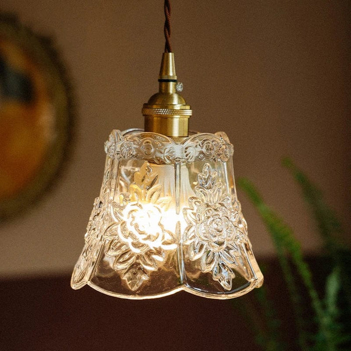 Suspension Florale en Verre Moderne | Marco Lucetti