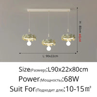 Suspension florale moderne et minimaliste pour un salon design | Marco Lucetti