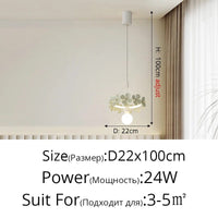 Suspension florale moderne et minimaliste pour un salon design | Marco Lucetti