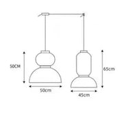 Suspension Formakami Chêne Moderne | Marco Lucetti Combinaison 2 / Blanc froid