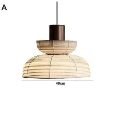 Suspension Formakami Chêne Moderne | Marco Lucetti Type A-Dia40cm / Blanc froid