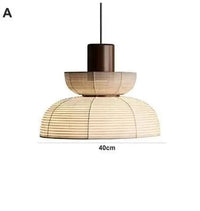 Suspension Formakami Chêne Moderne | Marco Lucetti Type A-Dia40cm / Blanc froid