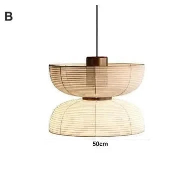 Suspension Formakami Chêne Moderne | Marco Lucetti Type B-Dia50cm / Blanc froid