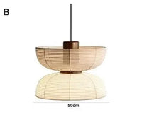 Suspension Formakami Chêne Moderne | Marco Lucetti Type B-Dia50cm / Blanc froid