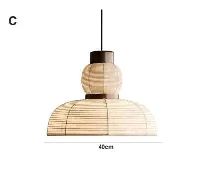Suspension Formakami Chêne Moderne | Marco Lucetti Type C-Dia40cm / Blanc froid