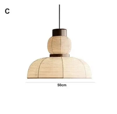 Suspension Formakami Chêne Moderne | Marco Lucetti Type C-Dia50cm / Blanc froid