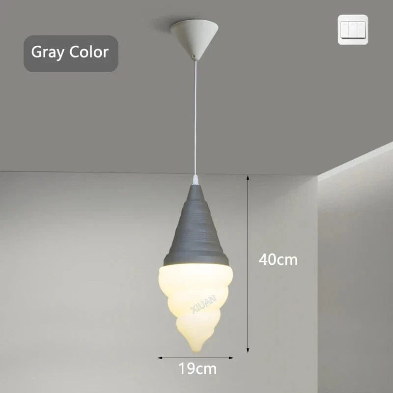 Suspension Gelato LED | Marco Lucetti Couleur grise / Lumière blanche