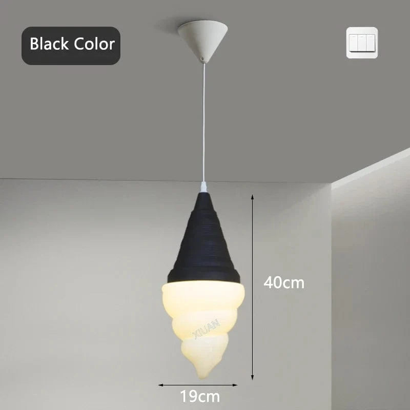Suspension Gelato LED | Marco Lucetti Couleur noire / Lumière blanche
