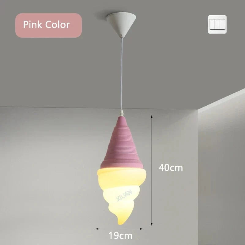 Suspension Gelato LED | Marco Lucetti Couleur rose / Lumière blanche