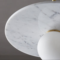 Suspension Gianna Marble Flatshade - Design Exclusif | Marco Lucetti