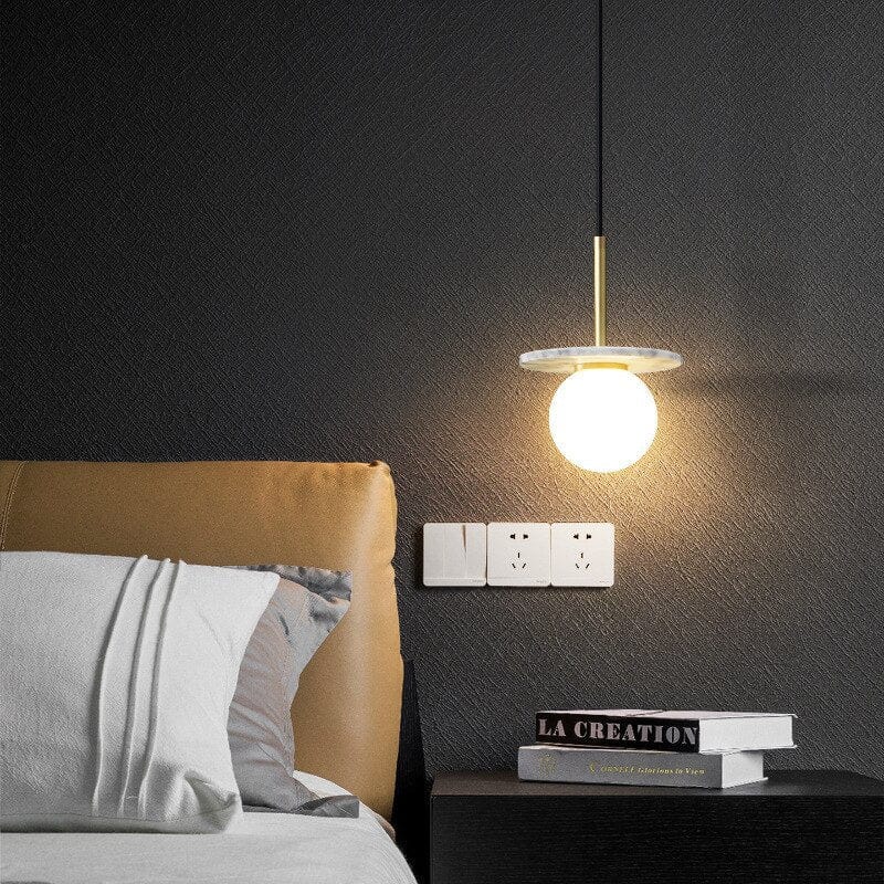 Suspension Gianna Marble Flatshade - Design Exclusif | Marco Lucetti